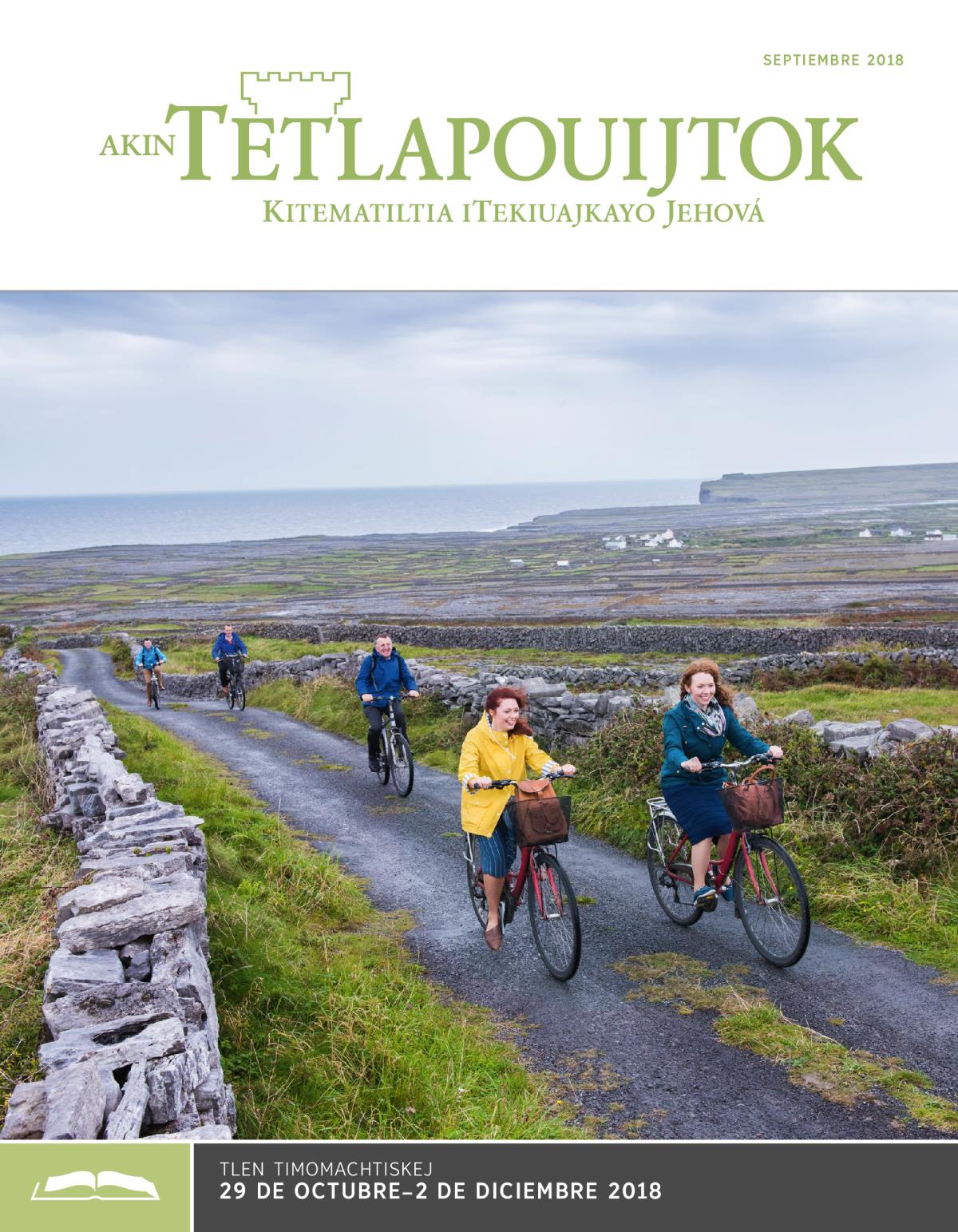 Ixko revista Akin Tetlapouijtok, septiembre 2018