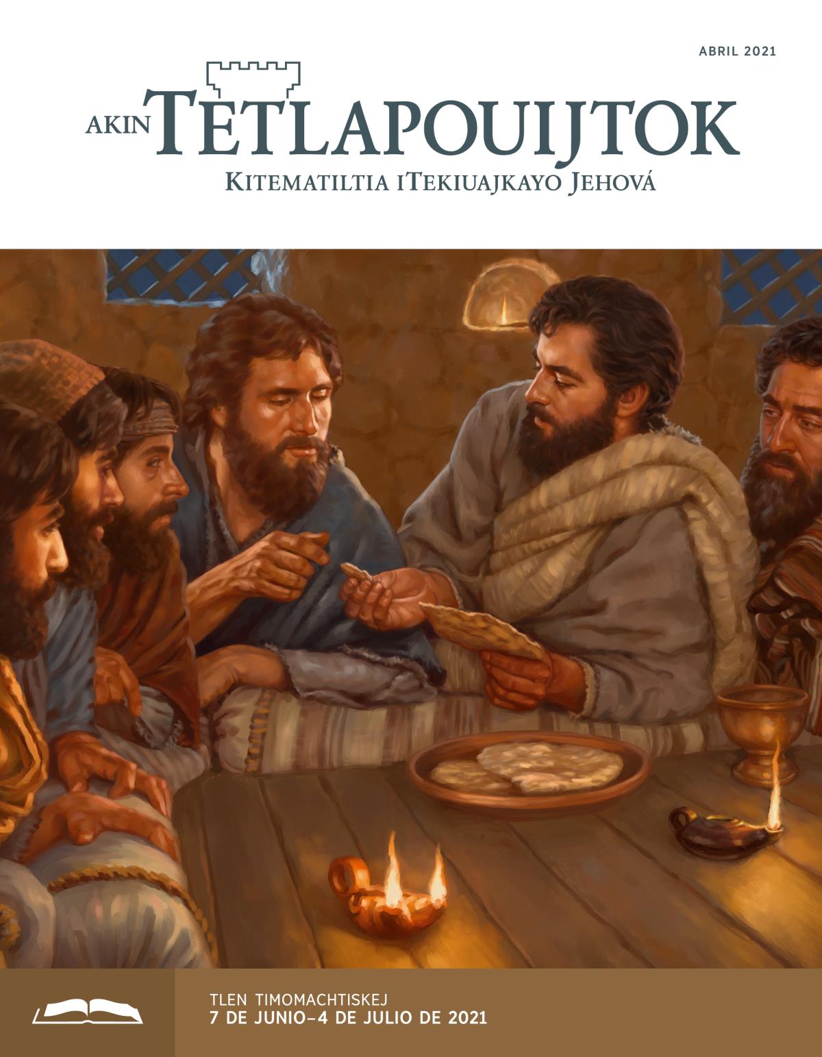 Revista Akin Tetlapouijtok (tlen ika timomachtiaj), abril 2021.