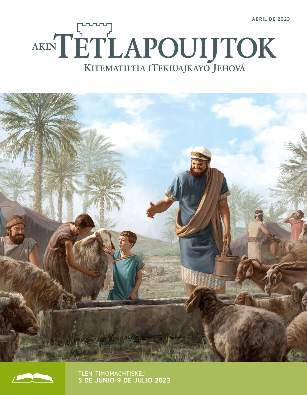 Revista Akin Tetlapouijtok (tlen ika timomachtiaj), abril 2023.