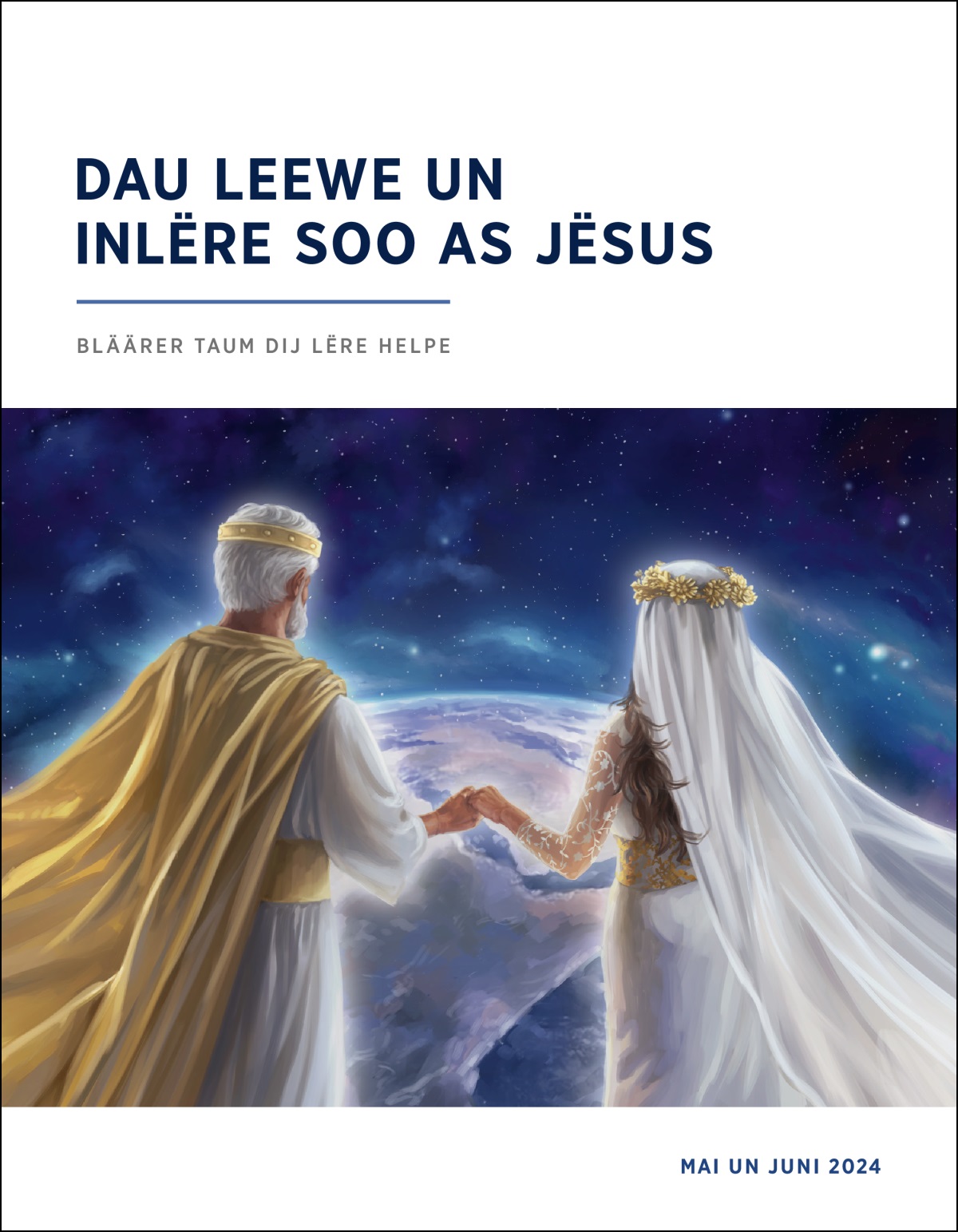 Jësus däit dai hand fasthule fon sijn bruud, dai 144.000, un sai daue fom himel nane Ër kijke.