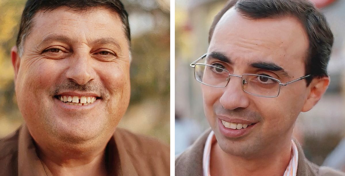 चित्रहरूको सँगालो: “वफादार प्रेमले घृणामाथि कहिले विजय हासिल गर्छ?” भिडियोबाट लिइएको दृश्‍य। १. एक अरबी पुरुष। २. एक यहुदी पुरुष।