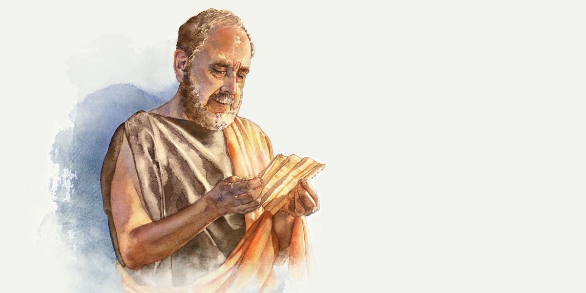 गायस प्रेषित यूहन्‍नाको पत्र पढ्‌दै