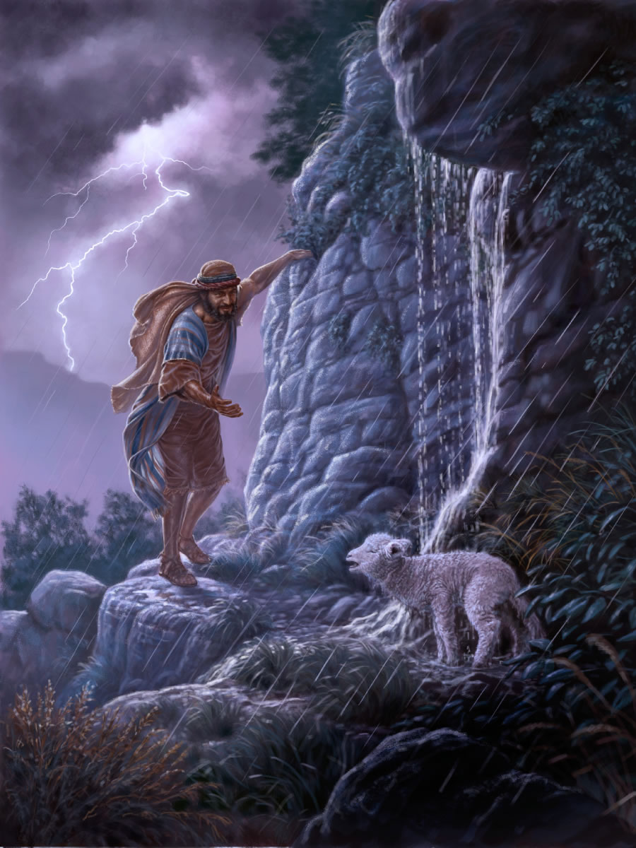 Omusita ta mono onzi ye ndjoka ya kana, muusiku womvula noombadhi