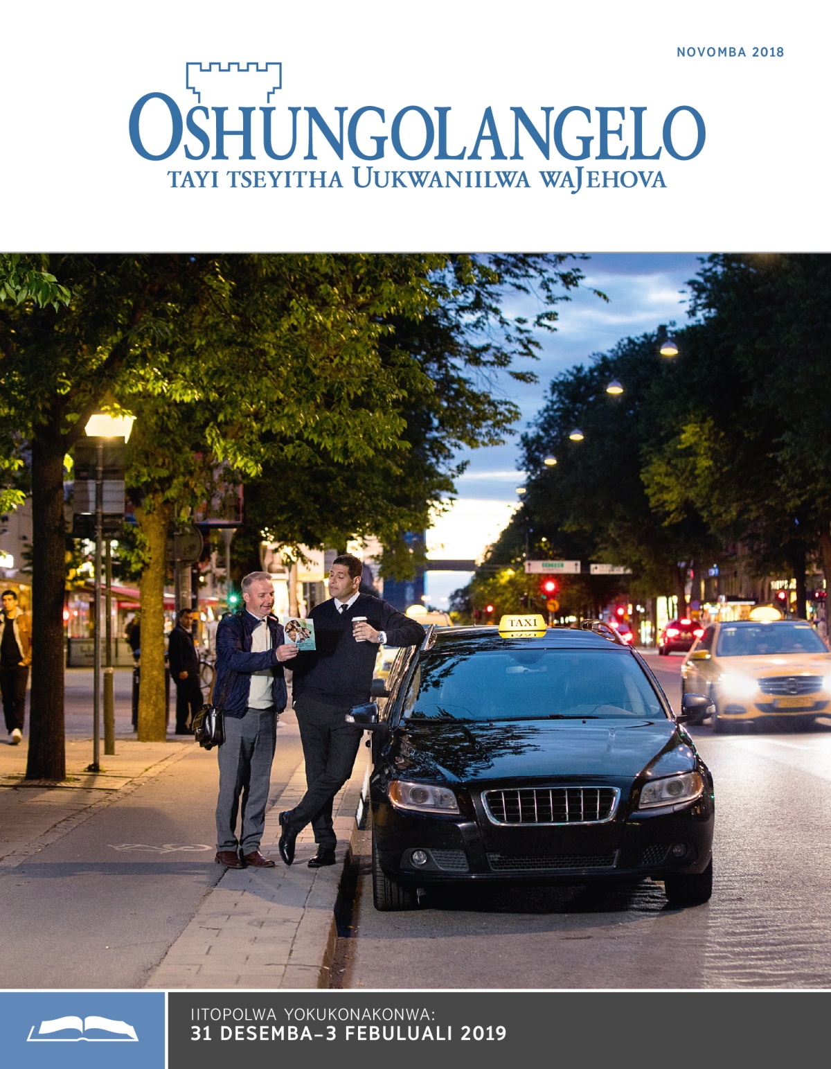 Oshungolangelo yokukonakonwa, Novomba 2018