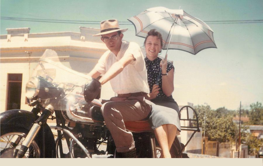 Walter naErika Nöhrer Bright moAsunción, moParagwai