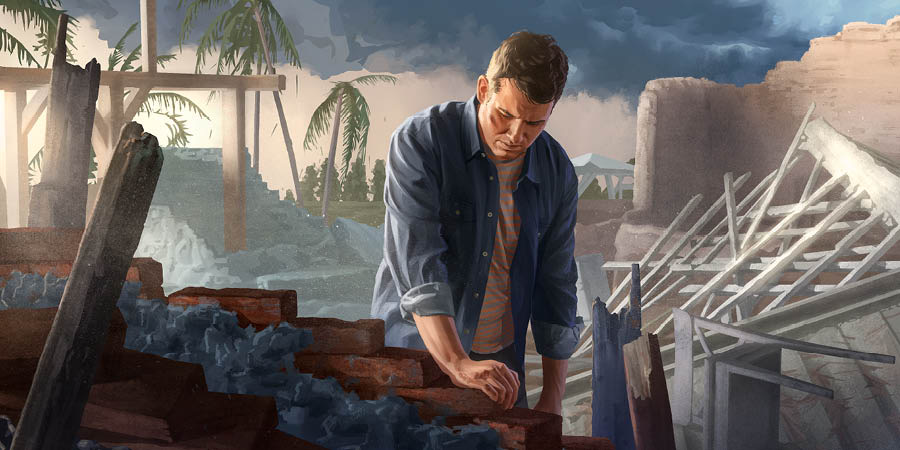 Omumwatate a gwililwa po sho ta dhiladhila kwaashihe shoka e na okuninga, a tungulule egumbo lye ndyoka lya teka po.