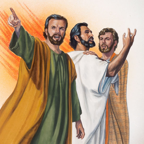 Yesu vamoha ni amuhuserya awe, Yakopo ni Yohani