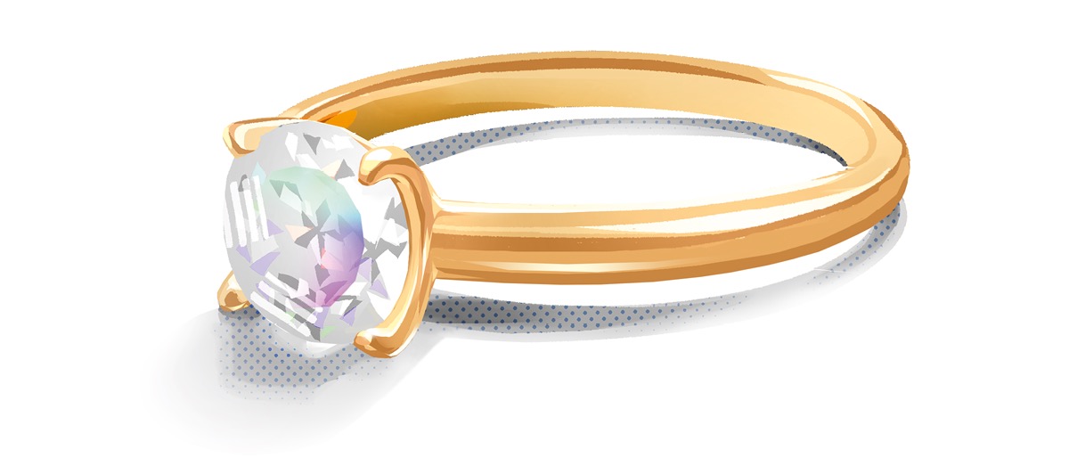 Se anillo tlen kipiya diamante.
