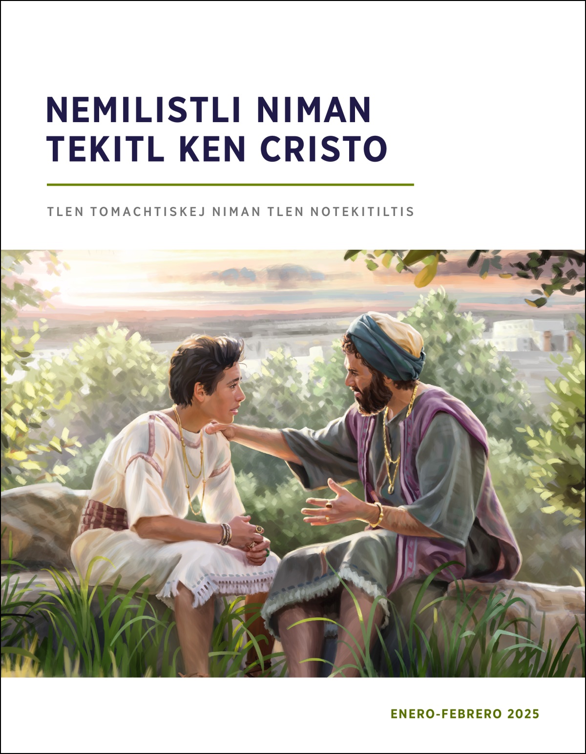 Tekiuaj Salomón kitlakanojnotstok itelpoch niman nemij ipan tepetl.