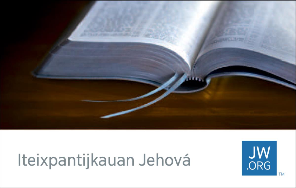 Amatsintli tlen tetitlani jw.org