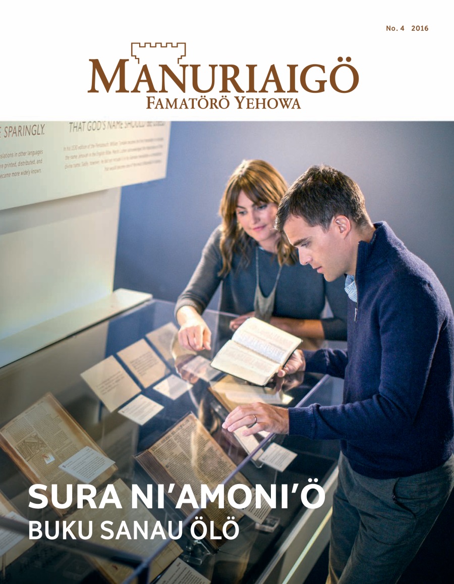 Manuriaigö No. 4 | Sura Ni’amoni’ö—Buku Sanau Ölö