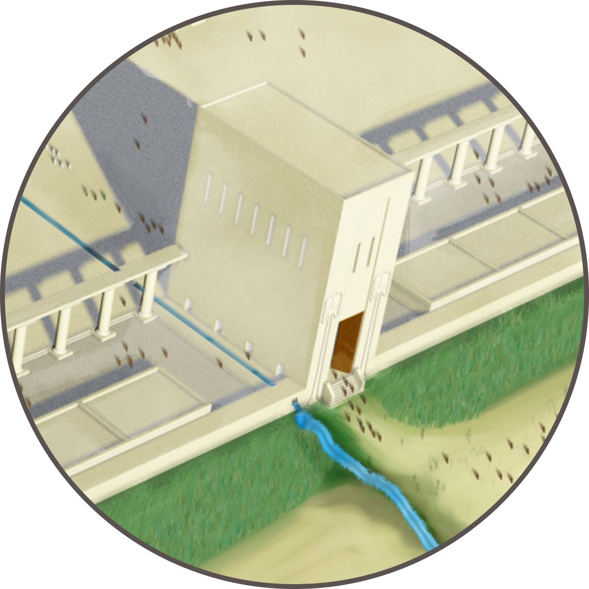 Mbawa göli si so baero tanö ba gatumbukha gosali si so ba gangilata Hezekieli