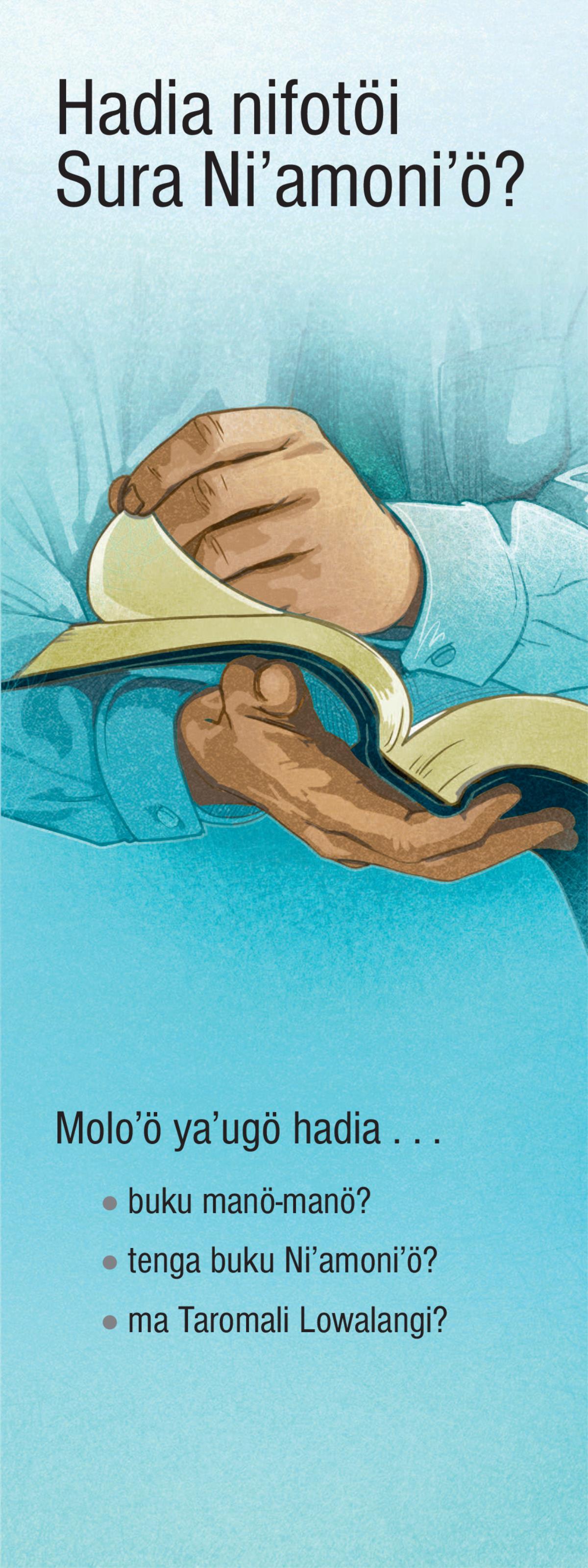 Hadia nifotöi Sura Niʼamoniʼö?