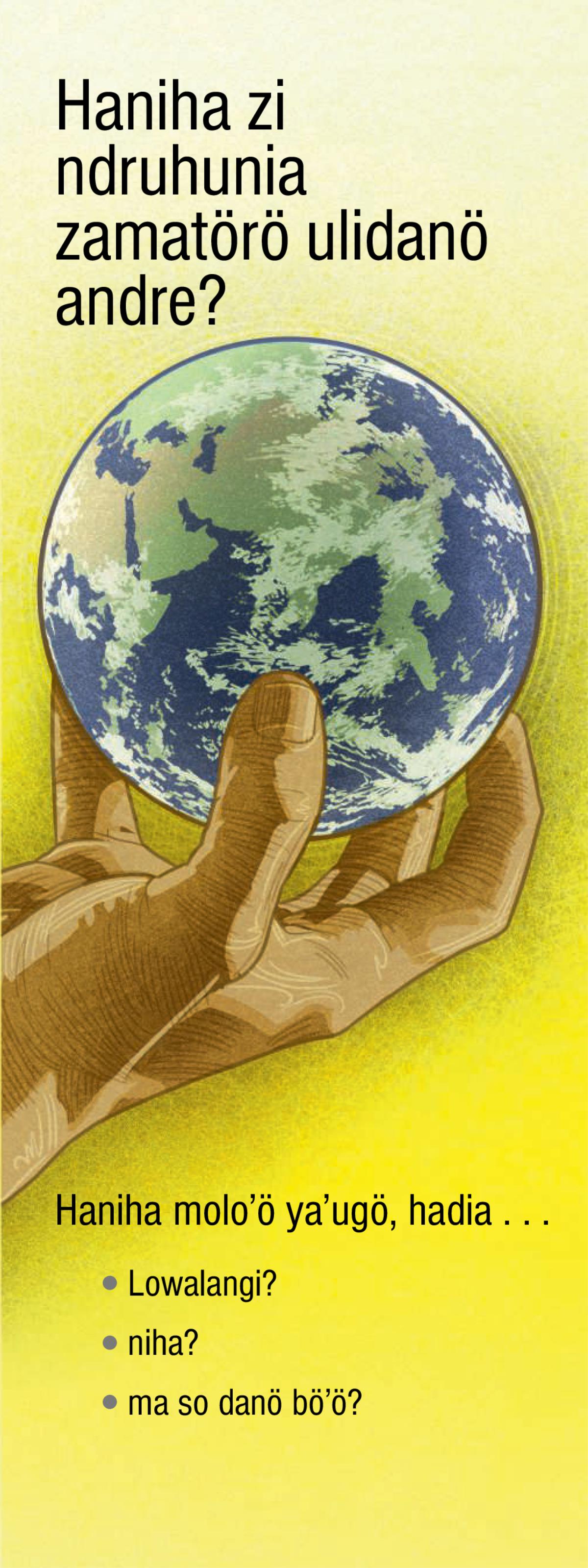 Haniha zindruhunia zamatörö ulidanö andre?