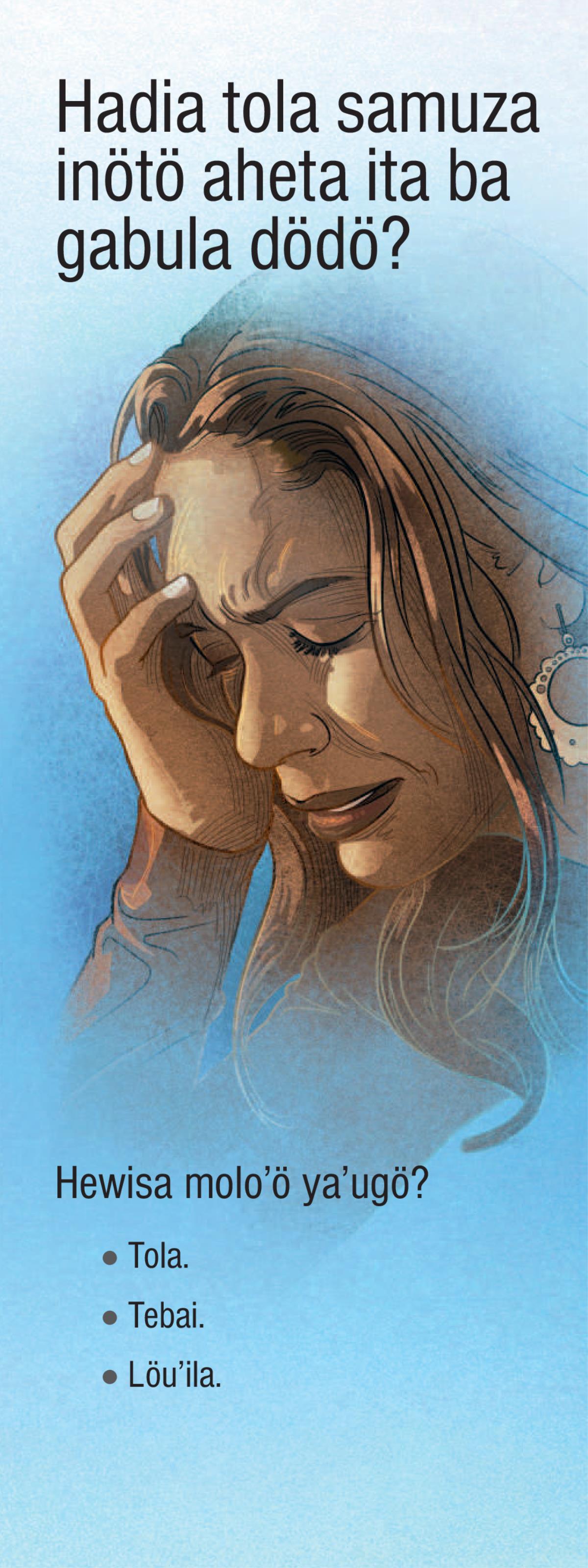 Hadia tola samuza inötö aheta ita ba gabula dödö?