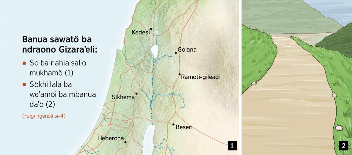 Sambua peta sangoroma’ö önö ngawua mbanua sawatö ba ndraono Gizara’eli hegöi lala si sökhi ba we’amöi ba da’ö