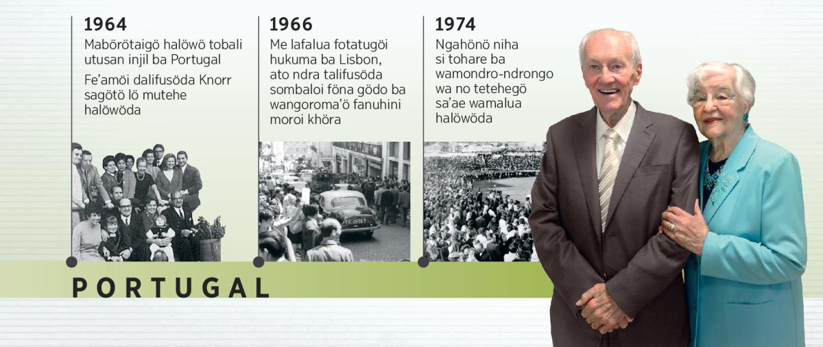 Douglas Guest ba Portugal me döfi 1964, ba gödo zanguhuku me döfi 1966, ba gangowuloa me döfi 1974, fao khö wo’omogu sotöi Mary Guest