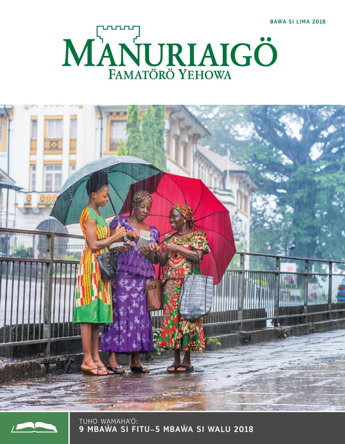 Edisi Wamahaʼö Manuriaigö, Baŵa si Lima 2018