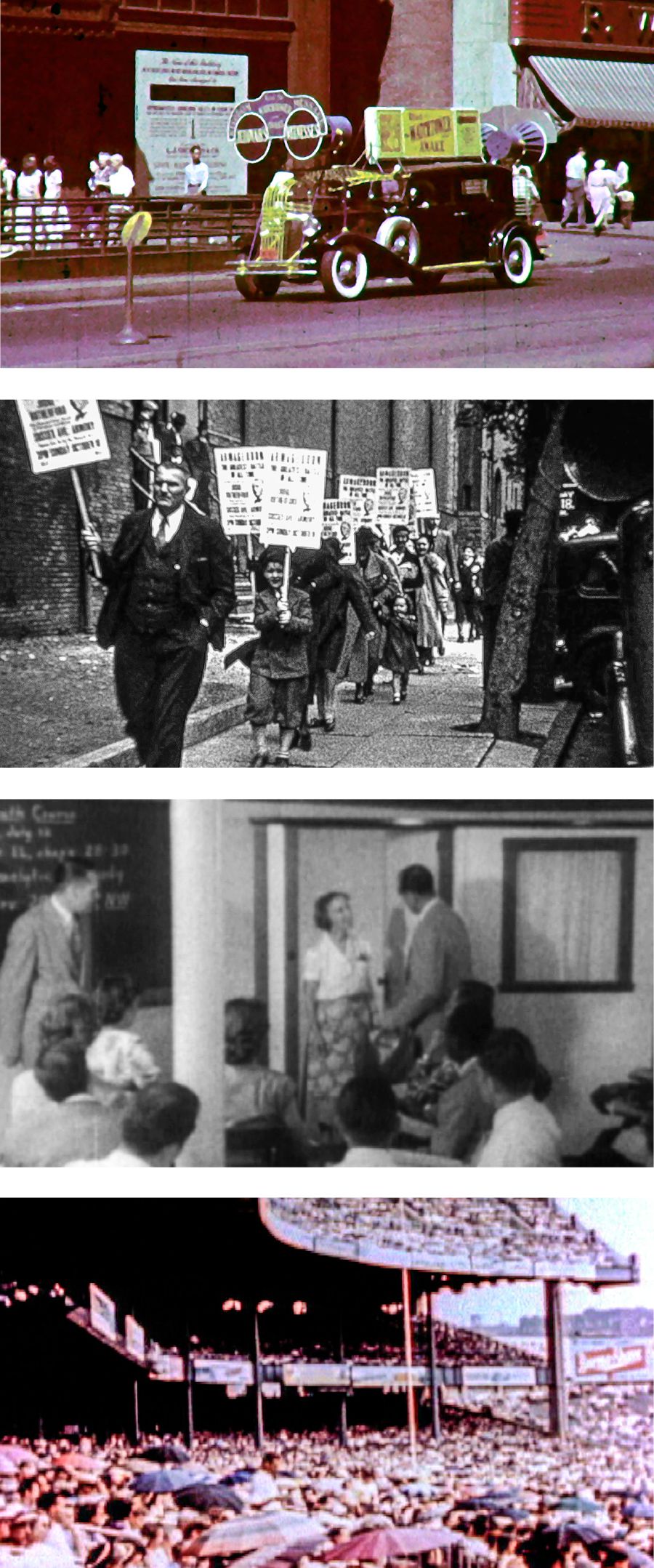 Ko e motoka fakailoa, Tau Fakamoli a Iehova ne fakailoa e lauga, aoga i Kiliata, mo e toloaga tagata he fonoaga