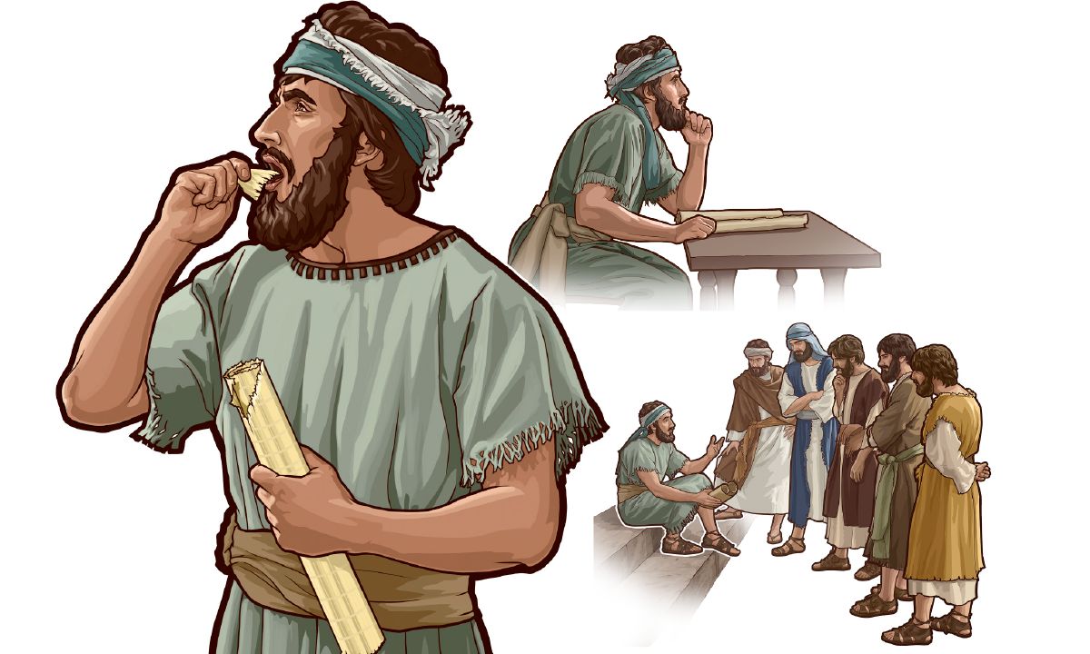 He oti e kai he tohi vakai ne hukui e fekau he Atua, ne vagahau a Esekielu ke he tau patu ha Isaraela