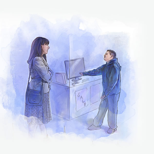 Tama taane ne fakamakamaka he ole ke he matua fifine haana ma e komopiuta