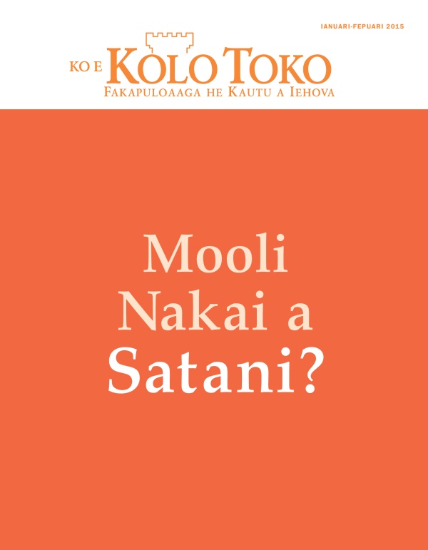 Kili he Mekasini Kolo Toko, Ianuari-Fepuari 2015 | Mooli Nakai a Satani?