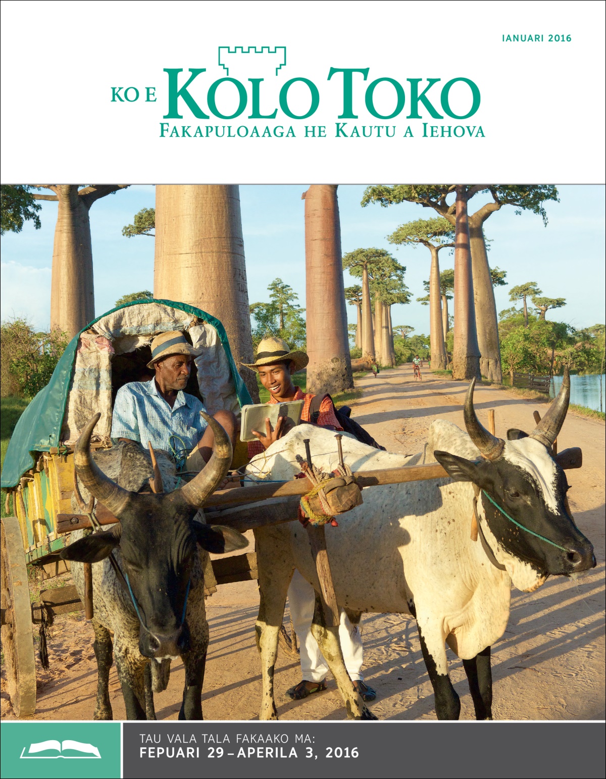 Ko e Kolo Toko Fufuta Fakaako, Ianuari 2016
