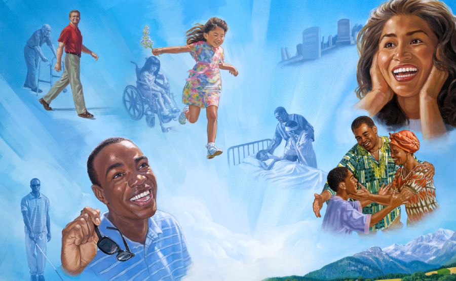 De gamle blir unge, de lamme springer, døde blir oppreist, de syke og blinde blir helbredet