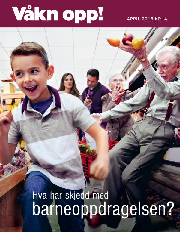 Forsiden av bladet Våkn opp! for april 2015 | Hva har skjedd med barneoppdragelsen?
