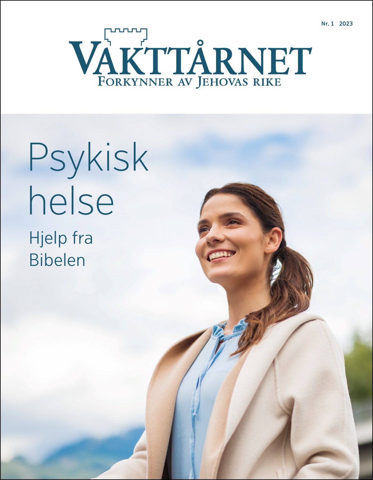 «Vakttårnet» nr. 1 2023 med temaet «Psykisk helse – hjelp fra Bibelen».