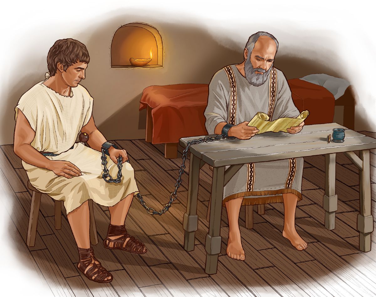 Paulus’ lenker da han var i husarrest