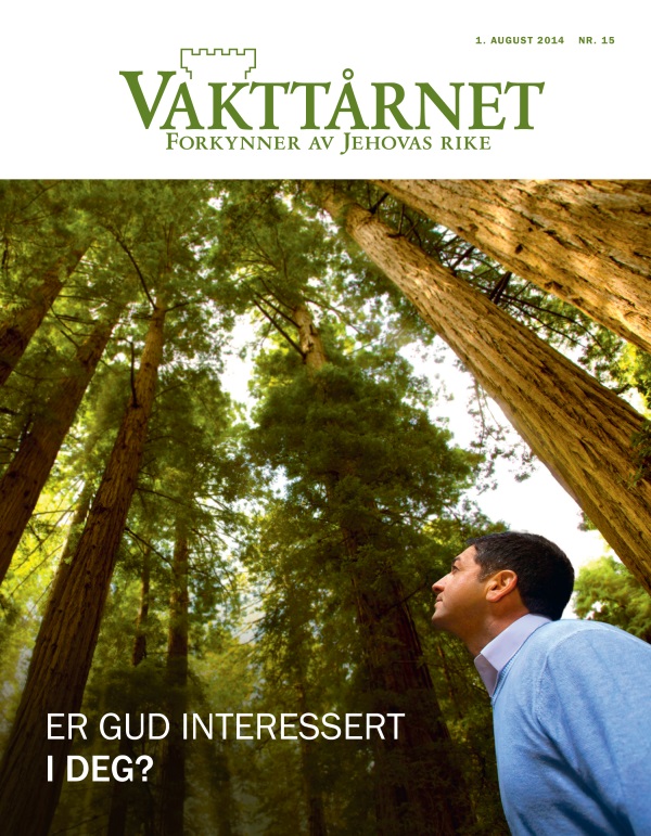 Forsiden til Vakttårnet, august 2014 | Er Gud interessert i deg?