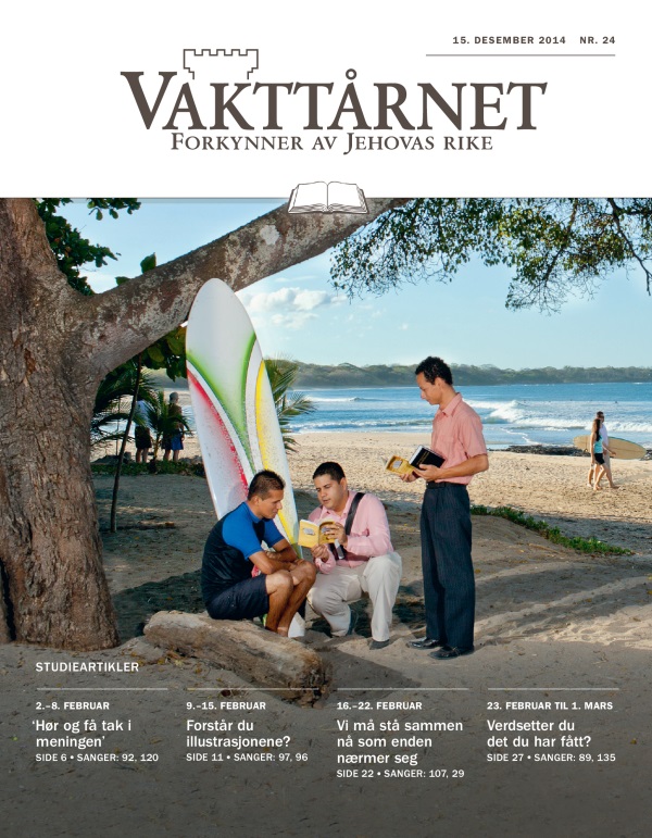 Forsiden til studieutgaven av Vakttårnet for 15. desember 2014