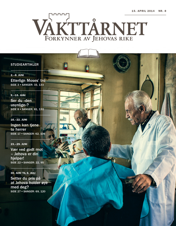 Vakttårnet – studieutgave, 15. april 2014