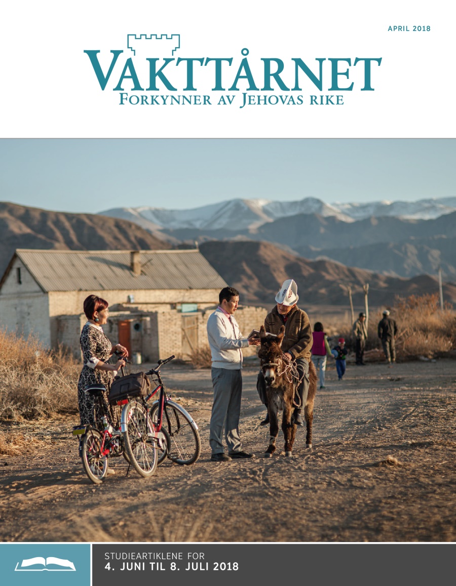 Studieutgaven av Vakttårnet, april 2018