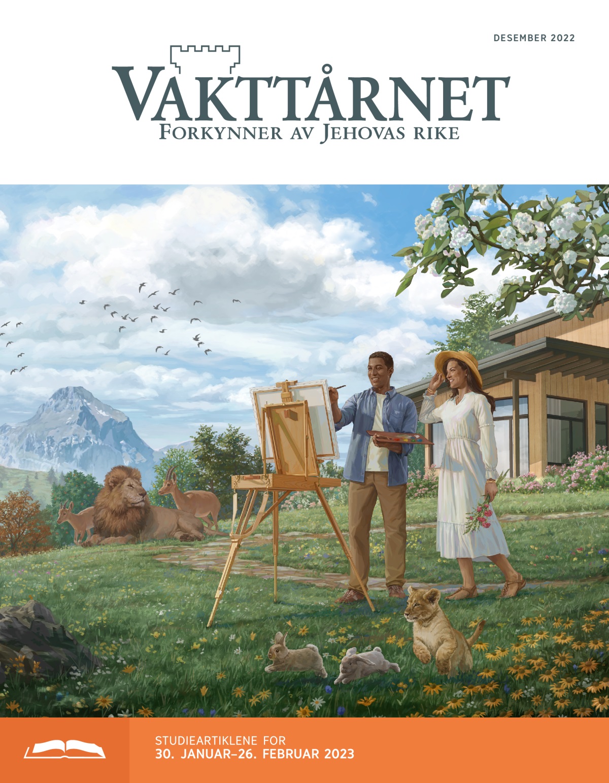 Studieutgaven av Vakttårnet, desember 2022.