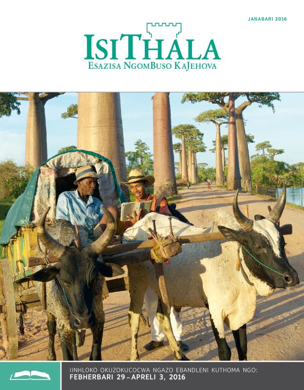 Isigubuzeso sesiThala SangoJanabari 15, 2016