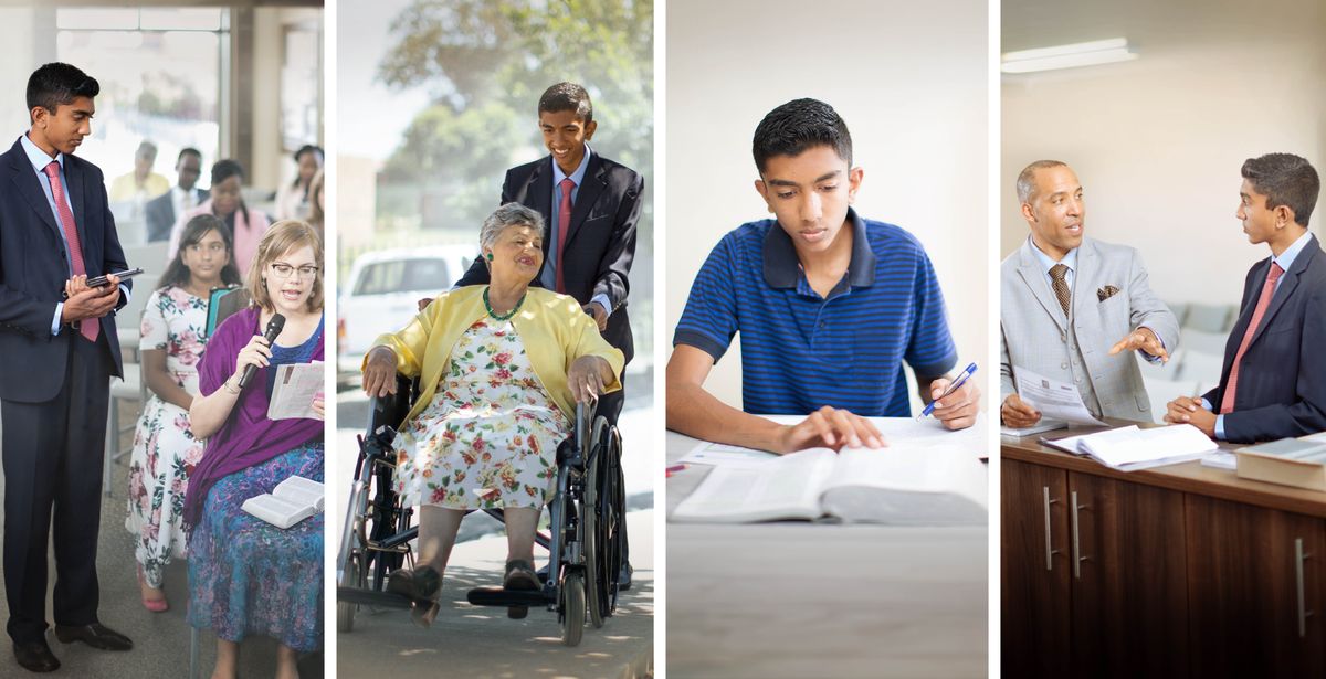 Dithombhe: Mogageru wa gore o sa gola o thega go lawola ga Jeso. 1. O gelepa ka go fitisa di mayikhrofowunu ka nako ya mogahlano wa phutego. 2. O gelepa mmane wa gore o tsofele wa go berekisa wheelchair. 3. O tšhuta Bhayibele a ntoši. 4. Mogageru ye mongwana o lokotša mogageru yewa wa gore o sagola go maka mmereko wa ka phutegong.