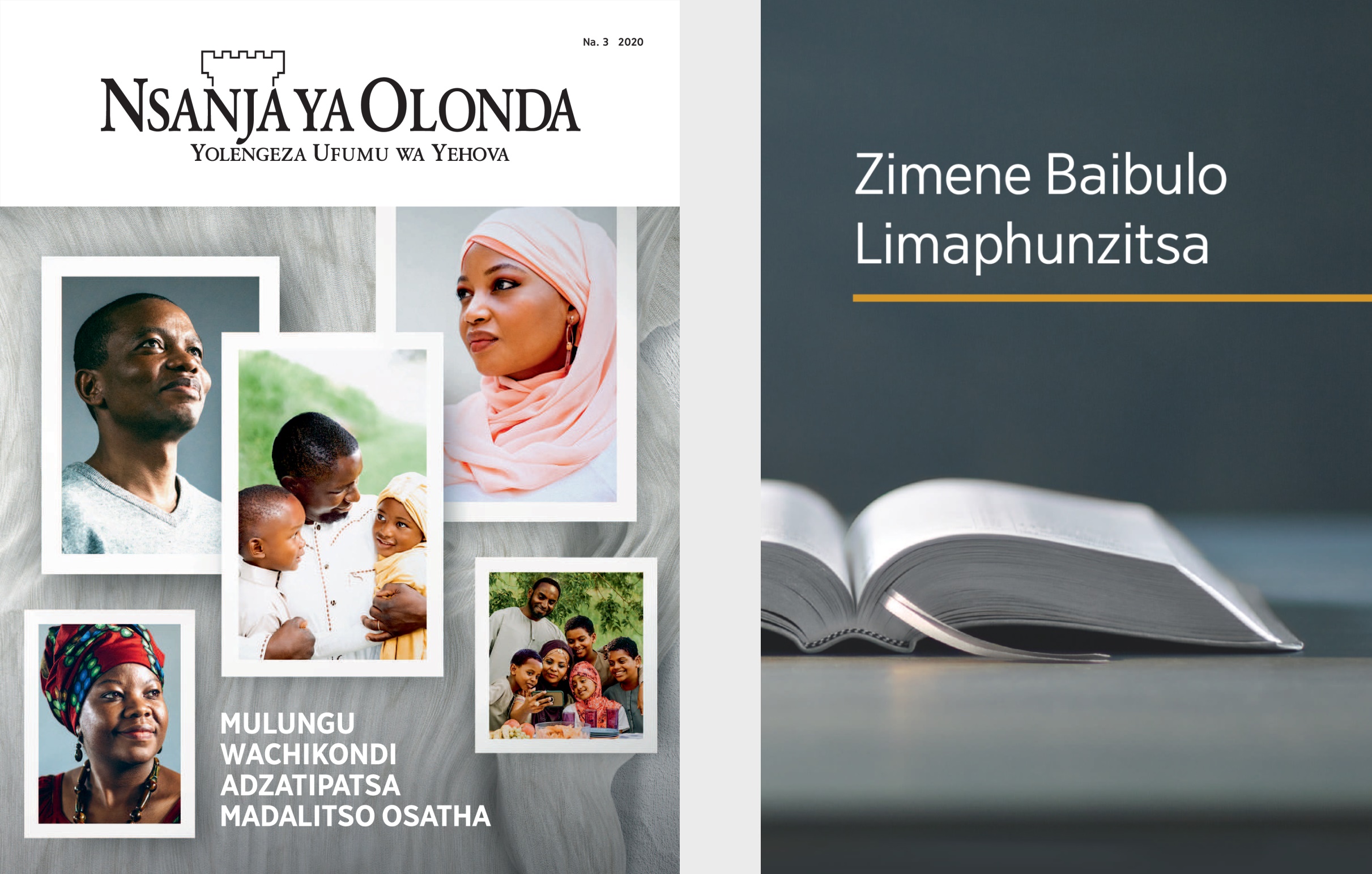 Buku la ‘Zimene Baibulo Limaphunzitsa’ ndi ‘Nsanja ya Olonda’ Na. 3 2020.