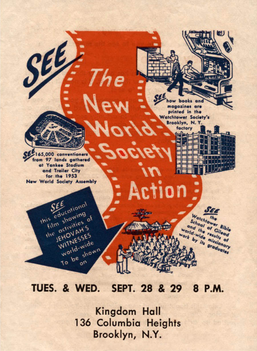 Posita yoitanira vidiyo ya Chingelezi yakuti “The New World Society in Action.”