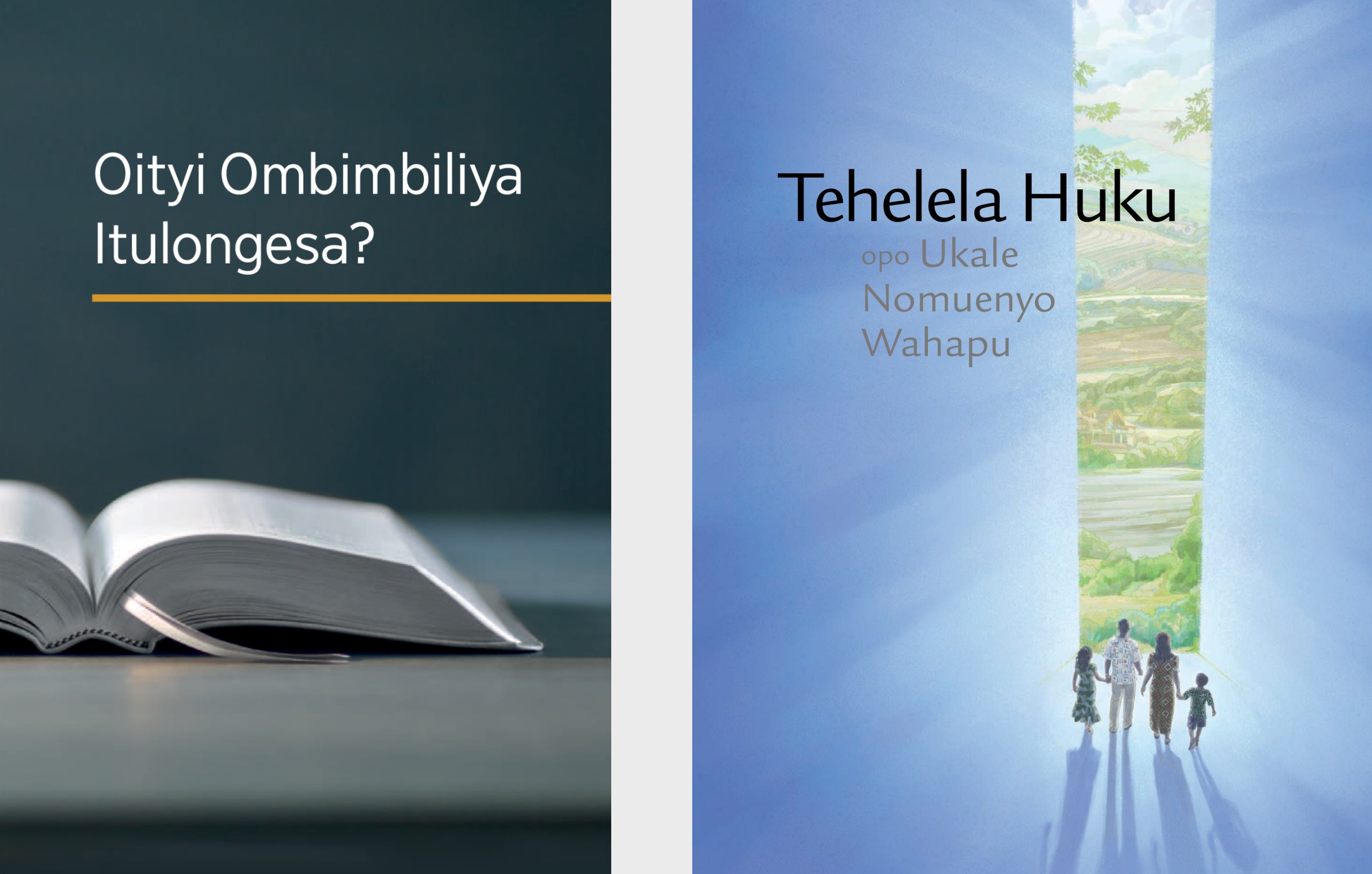 Omukanda ‘Oityi Ombimbiliya Itulongesa?’ nombulusula ‘Tehelela Huku opo Ukale Nomuenyo Wahapu.’