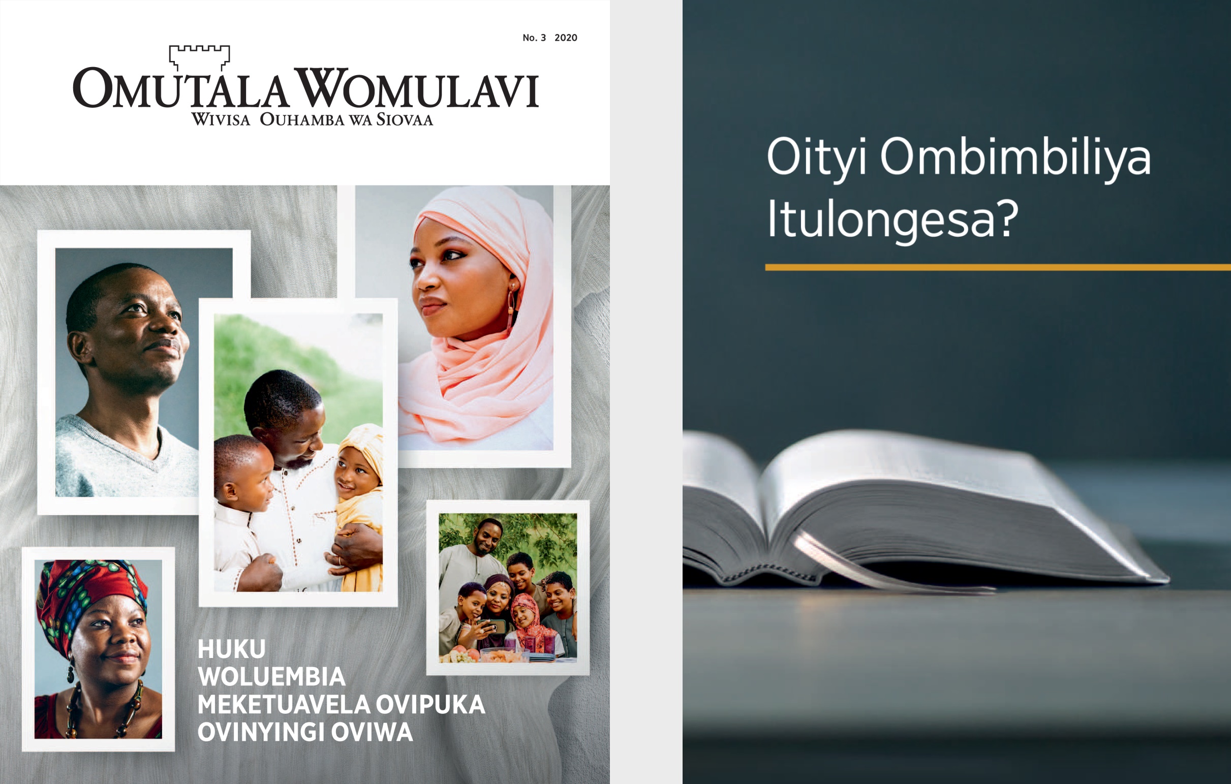 Omukanda ‘Oityi Ombimbiliya Itulongesa?’ ‘Nomutala Womulavi’ No. 3 2020.