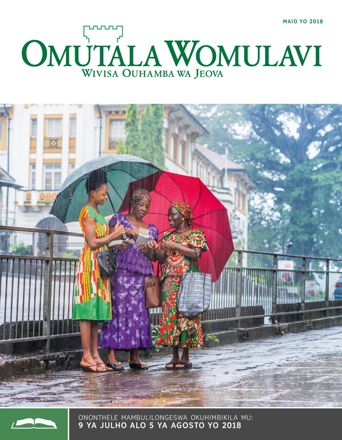 Omutala Womulavi Wokulilongesua wa Maio yo 2018