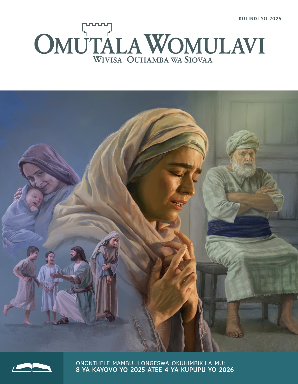 Omalutalatu: 1. O Ana waihamenwa, watyindamena Elekana uli nokunyana novana vae. 2. O Penina wahambukwa wakwata olukembe lwae. 3. O Ana ulikwambela otyo alila. 4. Omunene-nakwa Elii upumphi tyelikwata omukondo, otyo atala Ana.