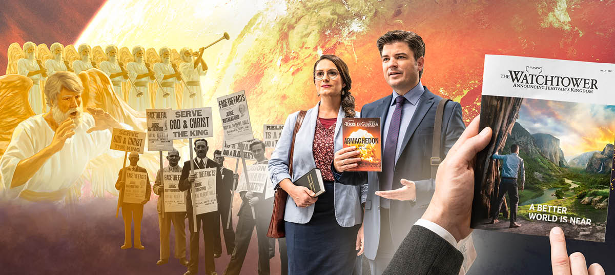 Maraika naaranga amakuru marungi omu nsi, obwo ondiijo ahari mushanju arikuteera enzamba. Ebishushani: 1. Ab’eishe-emwe bakwaitse ebipande na kaada eziriho obutumwa. Ebipande ebimwe biriho ebigambo: “Ediini n’Omutego Kandi eky’Obushuubuzi” na “Heereza Ruhanga na Kristo Omugabe.” 2. Omushaija n’omukazi we nibaha omuntu “Omunaara gw’Omurinzi” ogwa Febwari 1, 2012, ogurikugamba ahari Haramagedoni. 3. Omushaija akwaitse “Omunaara gw’Omurinzi” Na. 2 2021, ogwine omutwe “Ensi Nungi Eri Haihi Kubaho.”