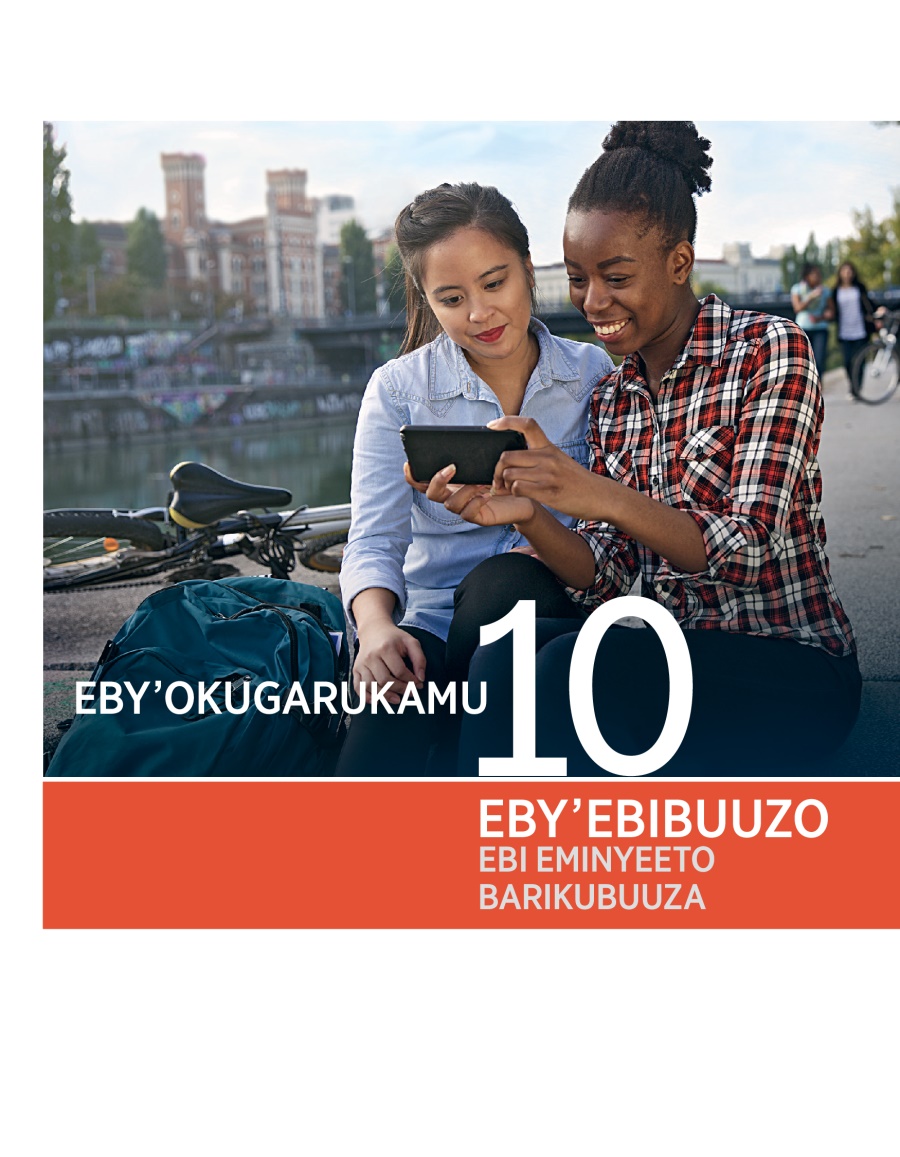Ebiri aha mutwe gw’akatabo eby’Okugarukamu 10 eby’Ebibuuzo Ebi Eminyeeto Barikubuuza