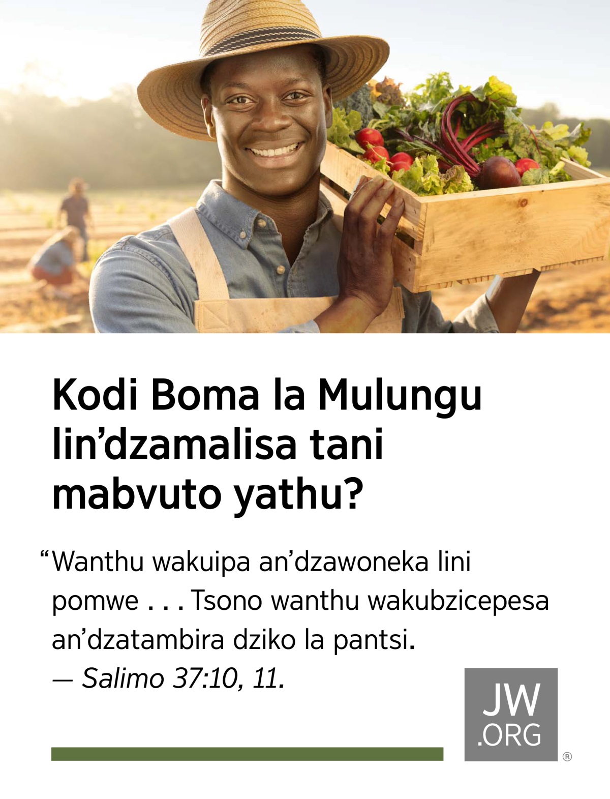 Mulimi omwe ali wakukondwa akunyamula sexto yomwe ina muliwo wakusiya-siyana.
