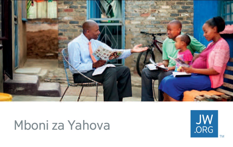 Ka khadi ka jw.org kankulatiza Mboni ya Yahova yomwe inkupfunza Bibliya na banja libodzi