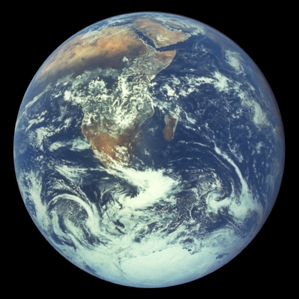 Planeta Tera desde espacio