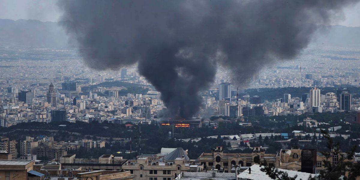 Huma ta bay laira despues cu nan a bombardia un stad den e region di Israel.